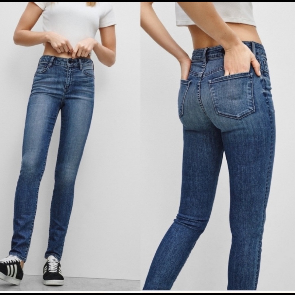 Aritzia Paradise Mine high rise skinny jeans 👖